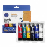Acrylic Paint Colors Set Pack of 6 Tubes 30ml 1