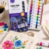 Fabric Paint 12 Colors Set 12ml Tubes 2